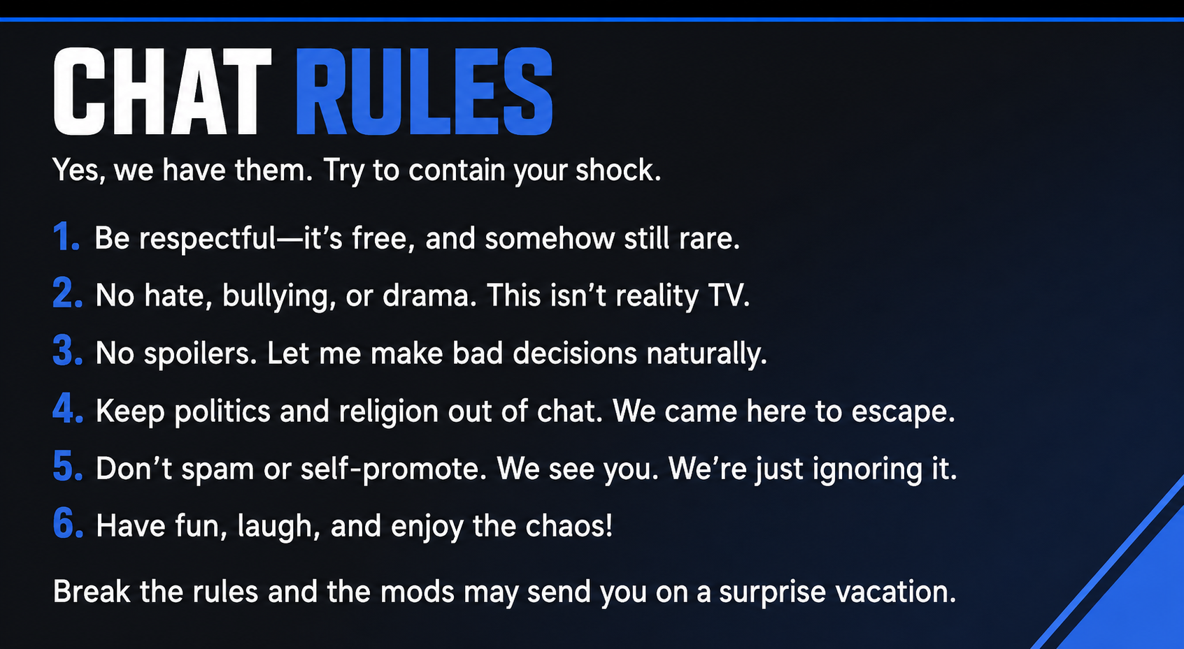 Rules